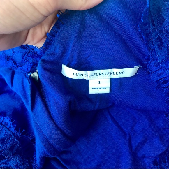 Diane von Furstenberg Lace Zarita Dress - Picture 3 of 7